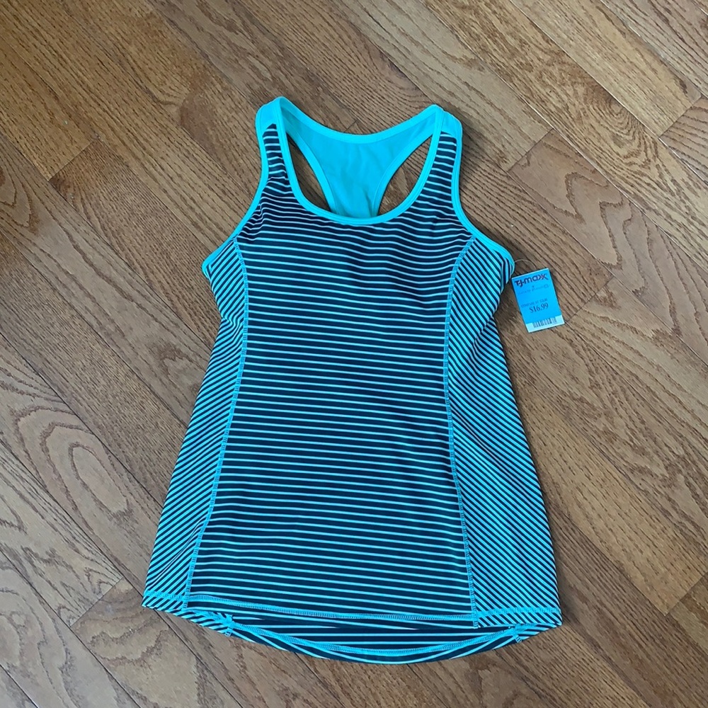 Tank top with built in sports bra